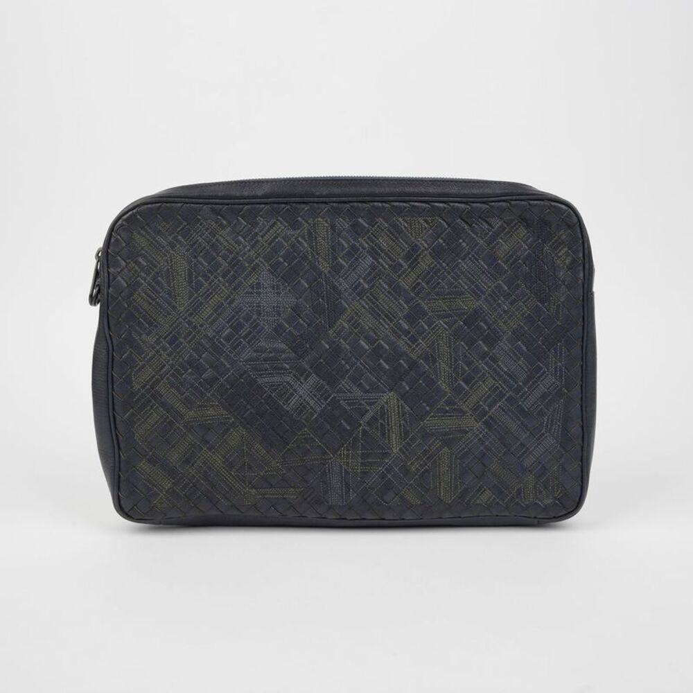 Intrecciato Stitch Clutch